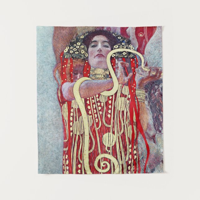 Tenture Hygieia par Gustav Klimt (Devant)