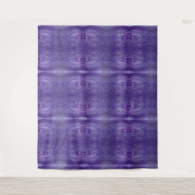 Tenture Ikat pourpre 6 (Devant)