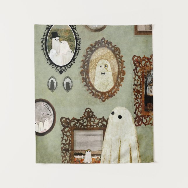Tenture Il y a un fantôme dans la Galerie du Portrait (Devant)