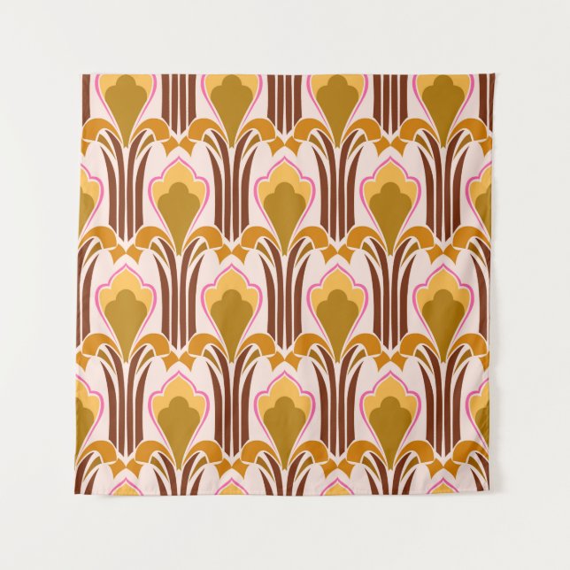 Tenture Illustration Bandana. motif sans couture avec cach (Devant)