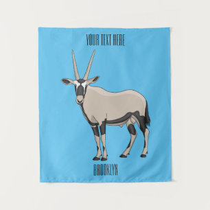 Tenture Illustration de dessin animé Oryx