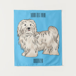 Tenture Illustration de dessin de chien de Havan