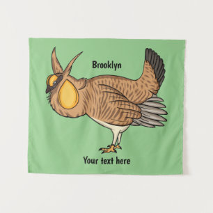 Tenture Illustration de la bande dessinée de poulet de pra