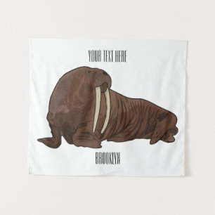 Tenture Illustration de Walrus