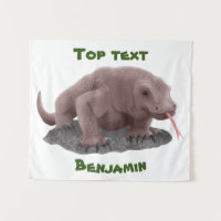 Illustration du dragon de Komodo