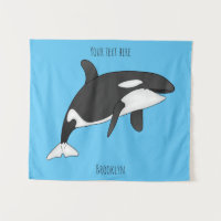 Illustration d'une baleine tueuse