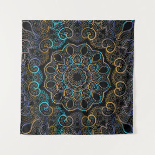 Tenture illustration vintage arrière - plan. Mandala. Indi