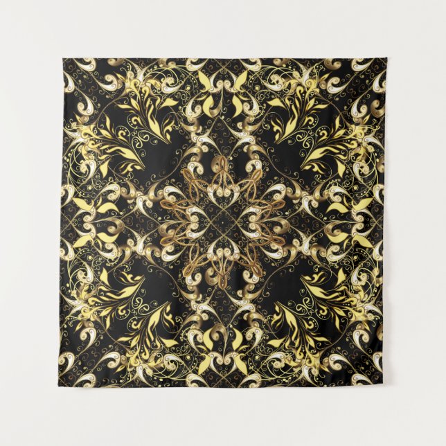 Tenture illustration vintage. Motif sans couture vintage s (Devant)