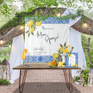 Tenture Ils Ont Trouvé Principal Squeeze Lemon Tile Douche