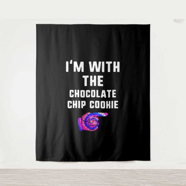 Tenture Im Avec Cookie À Chip Chocolé | Tie Dye Produits (Devant)