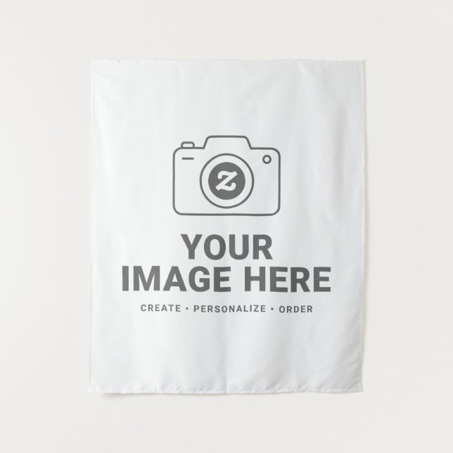 Tenture Image personnalisée (Devant)