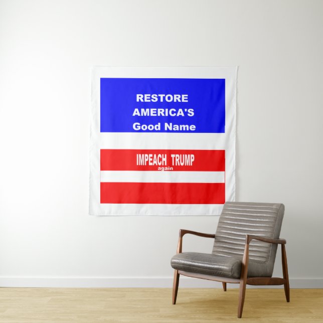 Tenture Impeach (En situation)