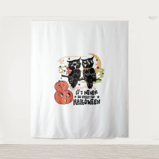 Tenture Infirmière Halloween mignonne Automne
