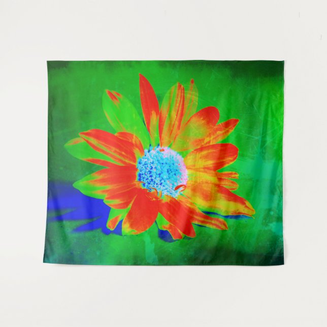 Tenture Infra Red Daisy (Devant (Horizontal))