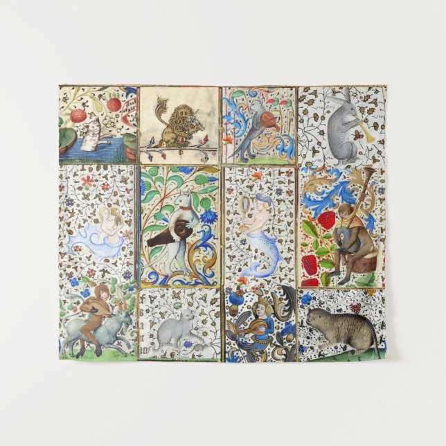 TENTURE INSTRUMENTS DE MUSIQUE MÉDIÉVAL BESTIAIRE (Devant (Horizontal))
