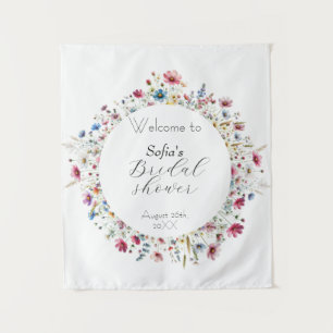 Tenture Invitation fleur de la Fête du Jardin