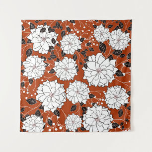 Tenture Invitation Florale : Mariage Abstrait