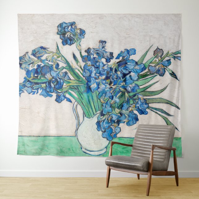 Tenture Iris | Vincent van Gogh | (En situation (horizontale))