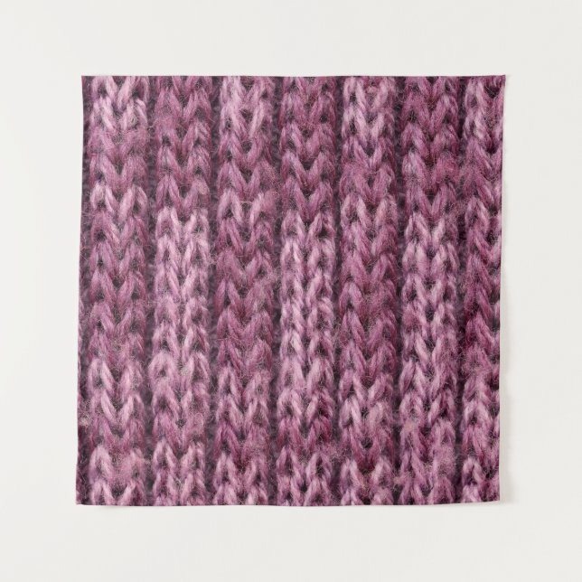 Tenture It is Purple knitting texture for pattern and back (Devant)