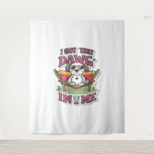 Tenture J'Ai Ce Chien En Moi, T-shirt Classique (7)