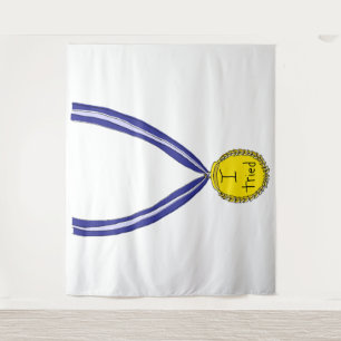 Tenture J'ai essayé la médaille