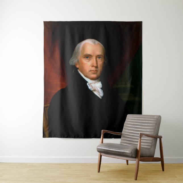 Tenture James Madison 4e Président des États-Unis (En situation)