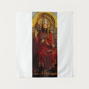 Tenture Jan van Eyck Dieu le Père sur un Trône Beaux-Arts