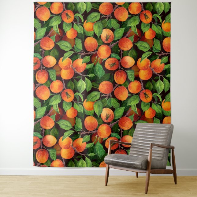 Tenture Jardin d'abricot 1 (En situation)