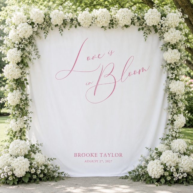 Tenture Jardin de thé avec la mariée future Shower de mari (Créateur téléchargé)