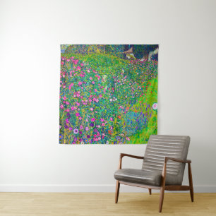 Tenture Jardin Italien, Gustav Klimt