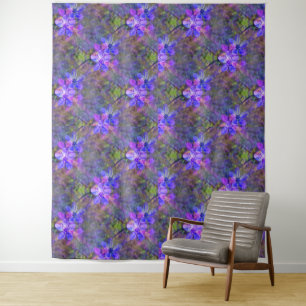 Tenture Jardin violet......