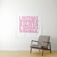 Je soutiens les droits des femmes et les torts fém