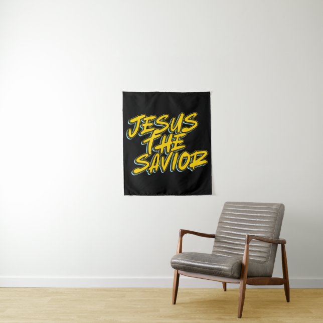 TENTURE JÉSUS LE SAUVEUR (En situation)