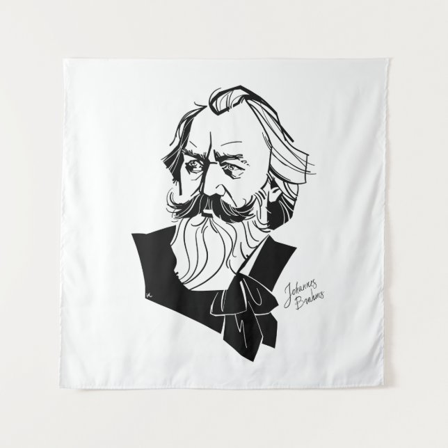 Tenture Johannes Brahms (Devant)