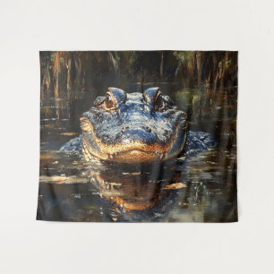 Tenture Joli Alligator en Floride Everglades Peinture
