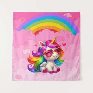 Tenture Joli licorne.