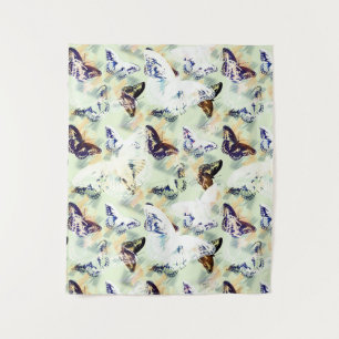 Tenture Joli papillon élégant coloré