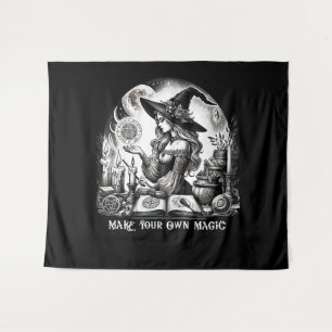 Tenture Jolie sorcière apothecaire Faites votre propre mag