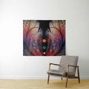 Tenture Jonglage Abstrait Fantastique Moderne Art Fractal