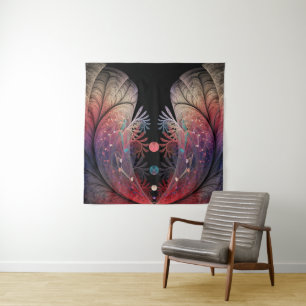 Tenture Jonglage Abstrait Moderne Fantaisie Art Fractal