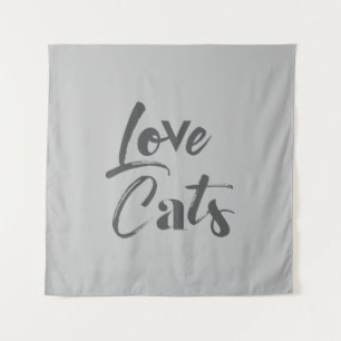 Tenture Joueuse, joyeuse, moderne, design mignon de Love C