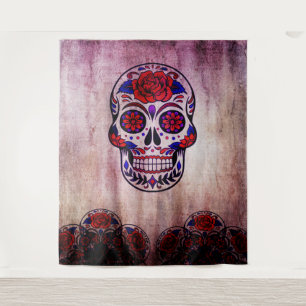 Tenture Jour de l'arrière - plan de Dead Dia de Los