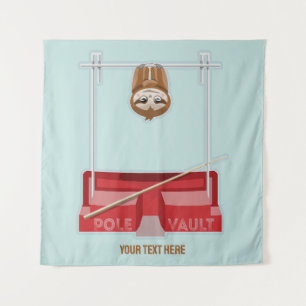 Tenture Jour sportif de la voûte du pôle Sloth