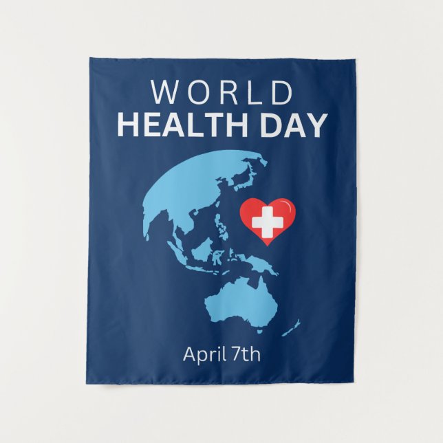 Tenture Journée mondiale de la santé 7 avril (Devant)