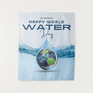 Tenture Journée mondiale de l'eau