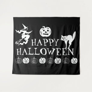 Tenture Joyeux décor éffrayant Halloween