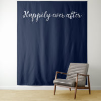Joyeux Jour Après Bleu Blanc Mariage arrière-plan