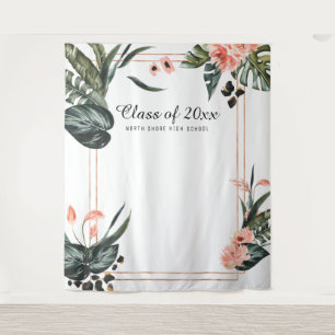 Tenture Jungle Tropical Toile de Fond pour Photobooth de