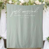 Juste marié Élégant Mariage de calligraphie Contex
