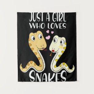 Tenture Juste Une Fille Qui Aime Les Serpents Je Cute Snak